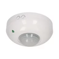 Czujniki ruchu i zmierzchu - Orno Czujnik ruchu 360 st. IP20 1200W biały OR-CR-203/W - miniaturka - grafika 1