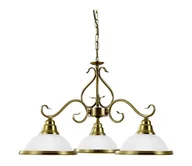 Lampy sufitowe - Prezent 75361 - Żyrandol na łańcuchu VIOLA 3xE14/40W/230V złoty - miniaturka - grafika 1