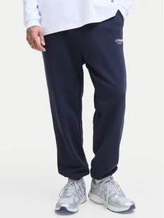 Jack&Jones Spodnie dresowe Kane Soho 12278943 Granatowy Regular Fit - Spodnie sportowe męskie - miniaturka - grafika 1