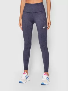 Spodnie damskie - Asics Legginsy High Waist Tight 2032B011 Fioletowy Slim Fit - grafika 1