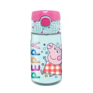 Bidony dla dzieci - Bidon z rurką Świnka Peppa ASTRA 400 ml - miniaturka - grafika 1