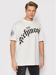 Koszulki i topy damskie - John Richmond T-Shirt RMP22086TS Biały Relaxed Fit - grafika 1