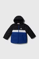 Kurtki i płaszcze dla dziewczynek - adidas kurtka dziecięca kolor niebieski - miniaturka - grafika 1
