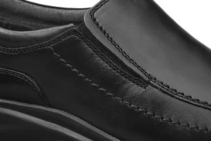 Półbuty wsuwane COMFORTABEL 630523-1 Extra Weit Schwarz Czarne XXL - Moda i Uroda OUTLET - miniaturka - grafika 5