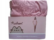 Piżamy damskie - Pusheen Piżama damska Różowa S - miniaturka - grafika 1