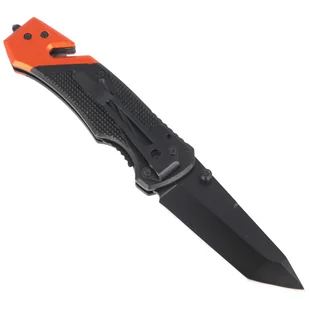 Nóż ratowniczy Herbertz Solingen Black / Red Aluminium, Epoxy Coated (203911) - Noże - miniaturka - grafika 3
