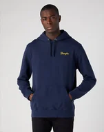 Bluzy męskie - Męska bluza nierozpinana Wrangler LOGO XL - miniaturka - grafika 1