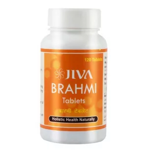 JIVA AYURVEDA JIVA Ayurveda Brahmi 120 t. układ nerwowy DV1137 - Układ nerwowy JIVA AYURVEDA JIVA Ayurveda Brahmi 120 t. układ nerwowy DV1137 - Układ nerwowy - miniaturka - grafika 1