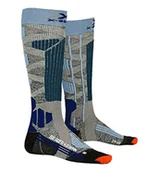 Skarpetki damskie - X-Socks skarpety damskie SKI RIDER 4.0, Stone Grey Melange/M, 37/38 - miniaturka - grafika 1