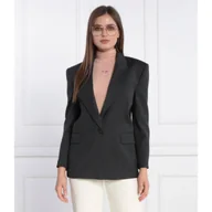 Marynarki i żakiety damskie - Pinko Wełniana marynarka | Regular Fit - miniaturka - grafika 1