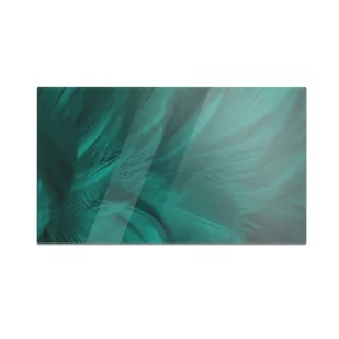 Szklana deska do krojenia HOMEPRINT Fragment piór zielonych 60x52 cm - Deski do krojenia Szklana deska do krojenia HOMEPRINT Fragment piór zielonych 60x52 cm - Deski do krojenia - miniaturka - grafika 1