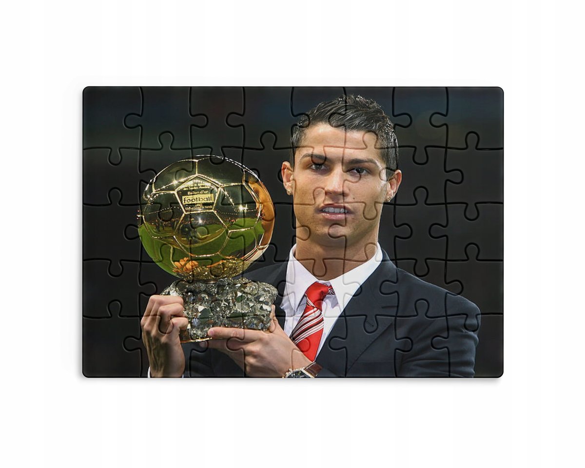 Puzzle 30/70/96/110 Elementów Sublimacja Eko Pudełko Ronaldo Grafiki