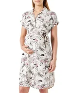 Sukienki ciążowe - Noppies Maternity Dress Colombo Nursing Short Sleeve All Over Printine-N021, XS, Pristine - N021, 34 - miniaturka - grafika 1