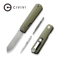 Noże - Nóż składany Civivi Sendy Green/Red G10, Satin Nitro-V by Ben Petersen (C21004B-1) - miniaturka - grafika 1
