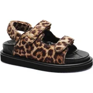 Sandały damskie - Kurt Geiger Skórzane sandały 225-ORSON - miniaturka - grafika 1