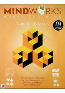 Numeric Puzzles Mindworks Brain Training - Książki kucharskie - miniaturka - grafika 1