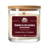 Świece - Świeca sojowa zapachowa Czekolada i Cynamon 225 g - miniaturka - grafika 1