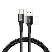 Baseus Kabel CATGH-C01 (USB 3.0 typu C M - USB 2.0 M; 2m; kolor czarny)