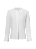 Koszule damskie - Tommy Hilfiger Bluzka damska Kobiety wiskoza biały jednolity, 34 - miniaturka - grafika 1