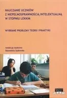 Podręczniki dla szkół wyższych - Nauczanie uczniów z niepełnosprawnością intelektualną w stopniu lekkim - miniaturka - grafika 1
