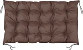 Poduszki ogrodowe - vidaXL PODUSZKA OGRODOWA NA PALETY 120X80 CM BRĄZOWA - miniaturka - grafika 1