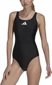 Stroje kąpielowe - Adidas strój kąpielowy jednoczęściowy sportowy damski czarny rozmiar 32 - miniaturka - grafika 1