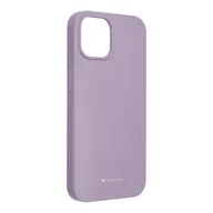 Etui i futerały do telefonów - OEM Futerał Mercury Silicone do iPhone 14 lawendowy - miniaturka - grafika 1