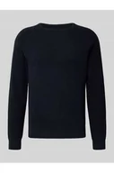 Swetry męskie - Sweter z dzianiny z okrągłym dekoltem model DANTE - Blend - miniaturka - grafika 1