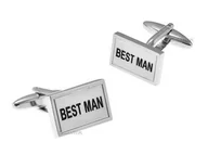 Spinki do mankietów i krawatów - Spinki do mankietów Best Man SD-226 - miniaturka - grafika 1