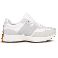 Sneakersy męskie - Buty Sneakersy Męskie Szare Sardoal Lekkie Stylowe Modne Z Ekologicznej Skóry Trwale Retro Nowoczesne Bardzo Wygodne 41 - miniaturka - grafika 1