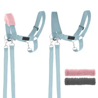 Księgarnia OUTLET - Skippi Kantar dla Hobby Horse - wodze, 2 wymienne futerka - błękitny - miniaturka - grafika 1
