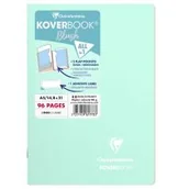 Notesy i bloczki - Clairefontaine Zeszyt Blush A5 w linię 48 kart. 14,8x21cm miętowo-różowy CFN961773C - miniaturka - grafika 1