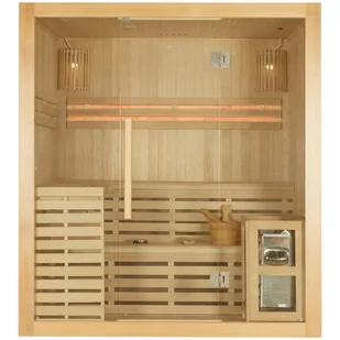 Sauna fińska EA4 Natural z piecem - Sauny - miniaturka - grafika 1