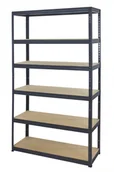 Szafy i regały magazynowe - Regał Helios magazynowy metalowy HGG_213X120X40_6_175 ilość półek  nośność 175 kg / Wamar-Sosenka - miniaturka - grafika 1