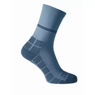 Skarpetki męskie - Skarpety sportowe Jack Wolfskin LIGHT MULTI SOCK CL C elemental blue - 44-46 - miniaturka - grafika 1