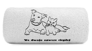 pat15.net Duży Ręcznik 140x70 z haftem - EKG pies z Twoim tekstem 987 - Ręczniki pat15.net Duży Ręcznik 140x70 z haftem - EKG pies z Twoim tekstem 987 - Ręczniki - miniaturka - grafika 10