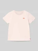 Koszulki dla dziewczynek - t-shirt o kroju regular fit z czystej bawełny - miniaturka - grafika 1