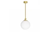 Lampy pozostałe - Złota lampa z kloszem kulą 20cm GP-S1D - miniaturka - grafika 1