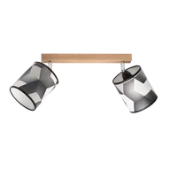 Lampy sufitowe - Britop Espacio 56748274 spot 2x25W/E27 IP20 - miniaturka - grafika 1