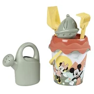 Zabawki do piasku - SMOBY GREEN Wiaderko z Akcesoriami do Piasku i Konewką z Bioplastiku - miniaturka - grafika 1