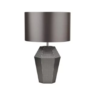 Searchlight Lampa stołowa Polygon ze szklaną podstawą - Lampy stojące - miniaturka - grafika 1