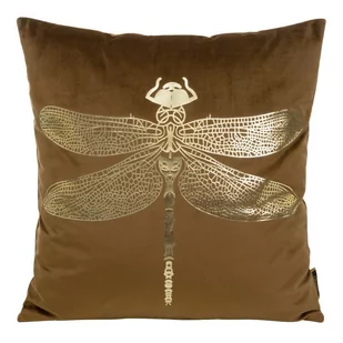 Euro Firany Poszewka Eurofirany Velvet BLINK16 Brązowy 45x45 1216970 - Poszewki na poduszki - miniaturka - grafika 1