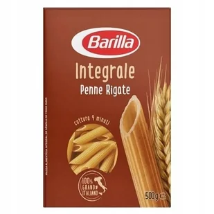 BARILLA INTEGRALE Mezze Penne Rig pełnoziarniste - Makaron - miniaturka - grafika 1