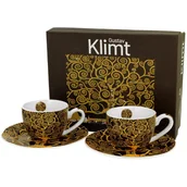 Filiżanki - Zestaw 2 filiżanek espresso Klimt Tree Of Life 90 ml - miniaturka - grafika 1