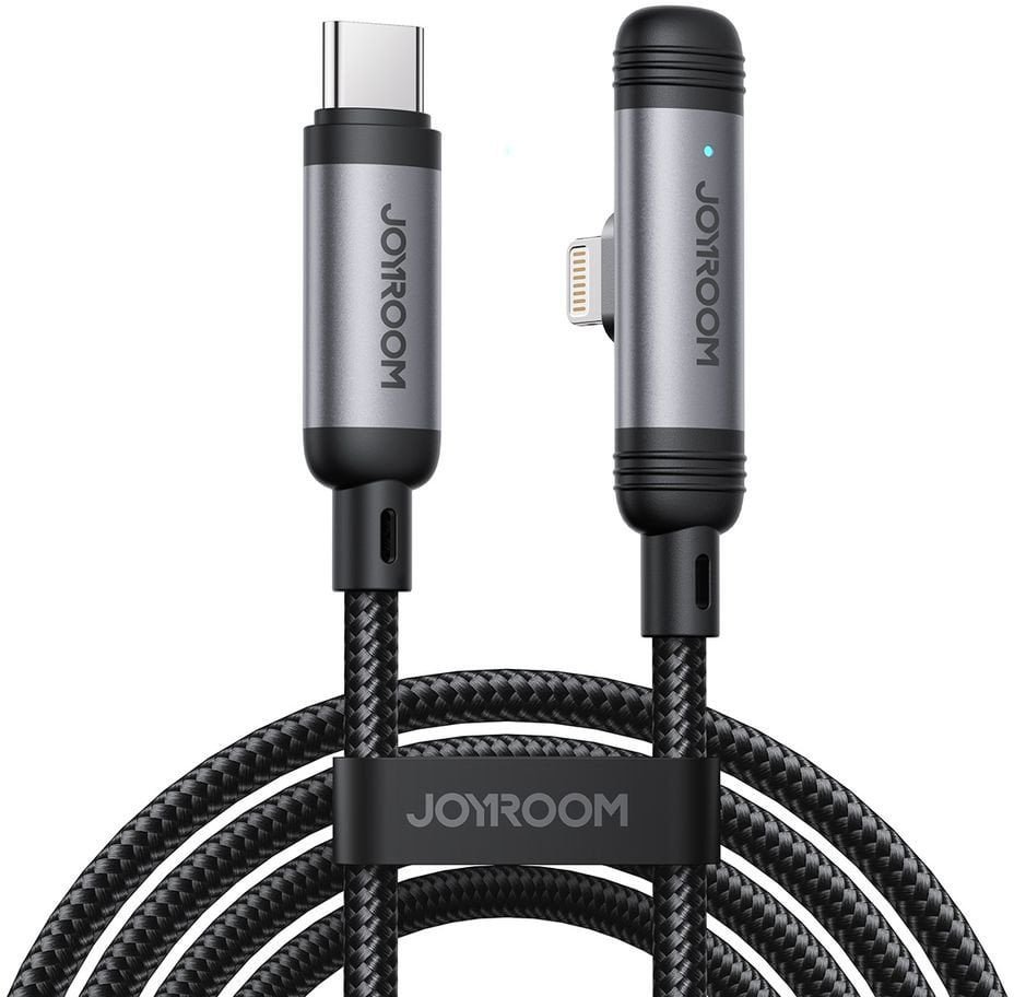 Kabel Joyroom S-A56 EnjoyX Series 90° USB-C - Lightning 30W 1,2m - czarny