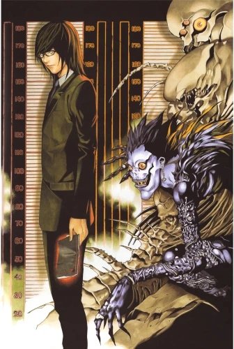 Plakat Anime Death Note DN_125 A2 Custom Manga