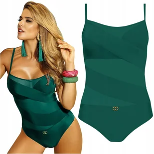 Strój kąpielowy jednoczęściowy SELF 1000N Fashion 11 40B L 75B - Stroje kąpielowe - miniaturka - grafika 1