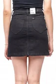 Spódnice - LEE A LINE SKIRT MOTO BLACK L38NIZLG W25 - miniaturka - grafika 1