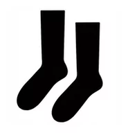 Skarpetki męskie - SKARPETY STEVEN 157 SUPIMA (kolor czarny, rozmiar 44-46) - miniaturka - grafika 1