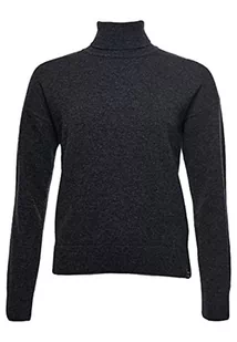 Superdry Lambswool Roll Neck Sweter damski, Węgiel Charcoal Marl, 38 - Swetry damskie - miniaturka - grafika 1